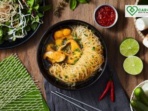 Phở sắn cá lóc đồng Caromi