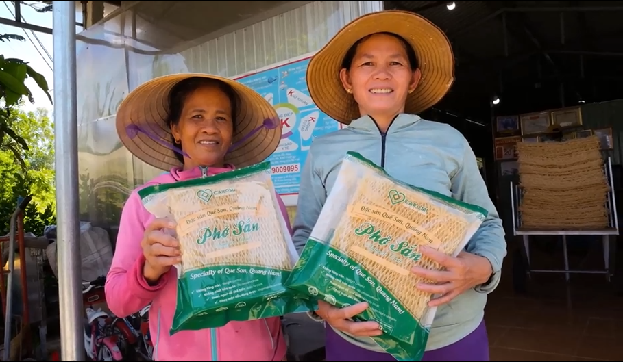 Phở sắn đặc sản miền trung